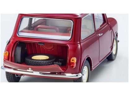 Morris Mini-Minor Cherry Red 1:18 Scale Diecast Model Truck – Kyosho-Kyosho-Diecast Model Centre