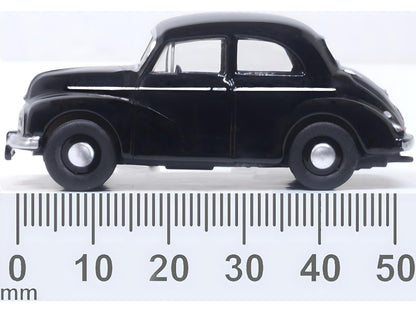 Morris Minor MMS Saloon Black 1:76 Scale Diecast Car – Oxford Diecast-Oxford Diecast-Diecast Model Centre