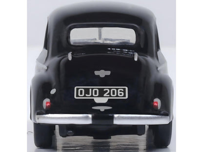 Morris Minor MMS Saloon Black 1:76 Scale Diecast Car – Oxford Diecast-Oxford Diecast-Diecast Model Centre