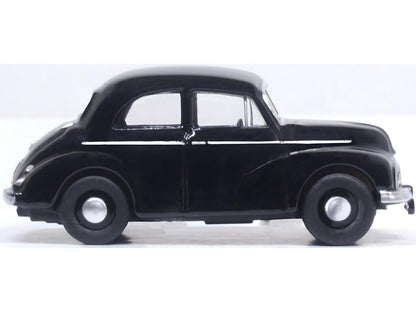 Morris Minor MMS Saloon Black 1:76 Scale Diecast Car – Oxford Diecast-Oxford Diecast-Diecast Model Centre