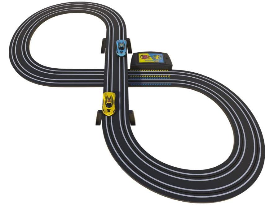 My First Scalextric Let's Play! Mains Powered Race Set 1:64 Scale-Scalextric-Diecast Model Centre