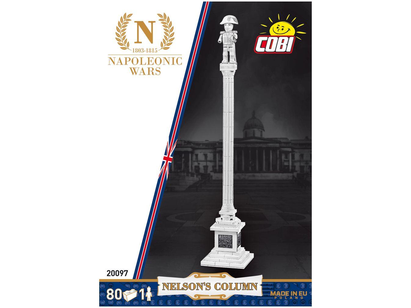 Nelson's Column Trafalgar (85 pcs) Cobi Brick Build Kit-Cobi-Diecast Model Centre