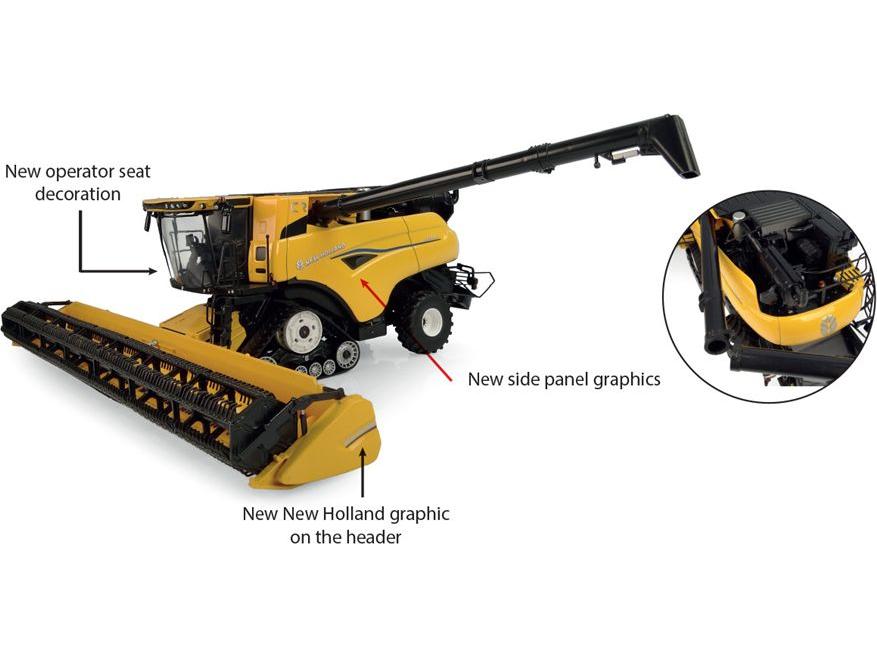 New Holland CR10.90 Tractor 2023 1:32 Scale Universal Hobbies Diecast Model-Universal Hobbies-Diecast Model Centre