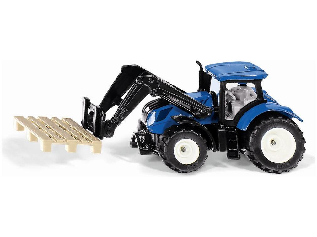 New Holland W/Pallet Fork and Pallet 1:87 Scale Siku-Siku-Diecast Model Centre