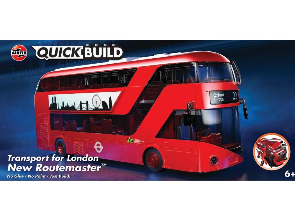 New Routemaster Bus Airfix QUICKBUILD Plastic Kit-Airfix-Diecast Model Centre