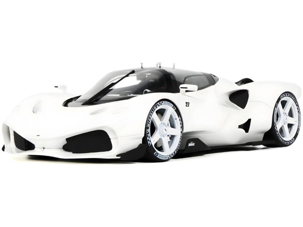 Nilu White 2025 1:18 Scale GT Spirit Resin Model Car-GT Spirit-Diecast Model Centre