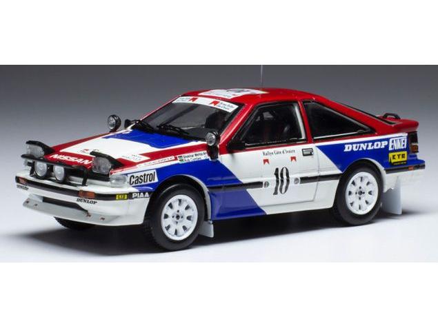 Nissan 200 SX #10 Rallye Cote d Ivoire 1987 Mehta/Combes 1:43 Scale IXO Diecast Model Car-IXO-Diecast Model Centre