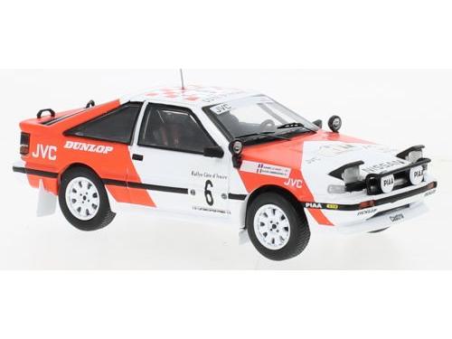 Nissan 200 SX #6 Rallye Cote d Ivoire 1987 Ambrosino/Le Saux 1:43 Scale IXO Diecast Model Car-IXO-Diecast Model Centre