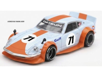 Nissan Fairlady Z Kaido GT Gulf V1 1:64 Scale Diecast Car – MINI GT-MINI GT-Diecast Model Centre