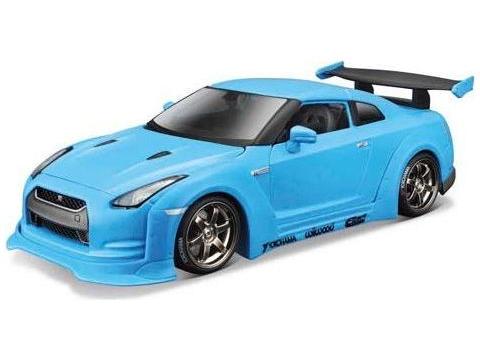 Nissan GT-R 2009 (Tuned) Blue 1:24 Scale Diecast Car – Maisto-Maisto-Diecast Model Centre