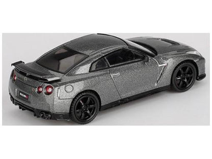 Nissan GT-R 2013 Dark Metal Grey (NISMO R35 CRS Version) (RHD) Blister Packaging 1:64 Scale MINI GT Diecast Model Car-MINI GT-Diecast Model Centre
