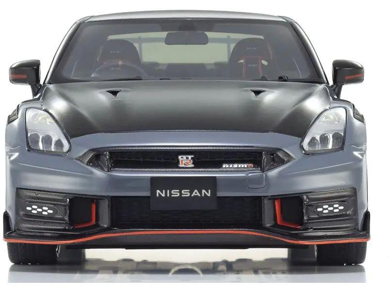 Nissan GT-R Nismo 2024 SP Gray Samurai Collection 1:18 Scale Kyosho Resin Model Car-Kyosho-Diecast Model Centre
