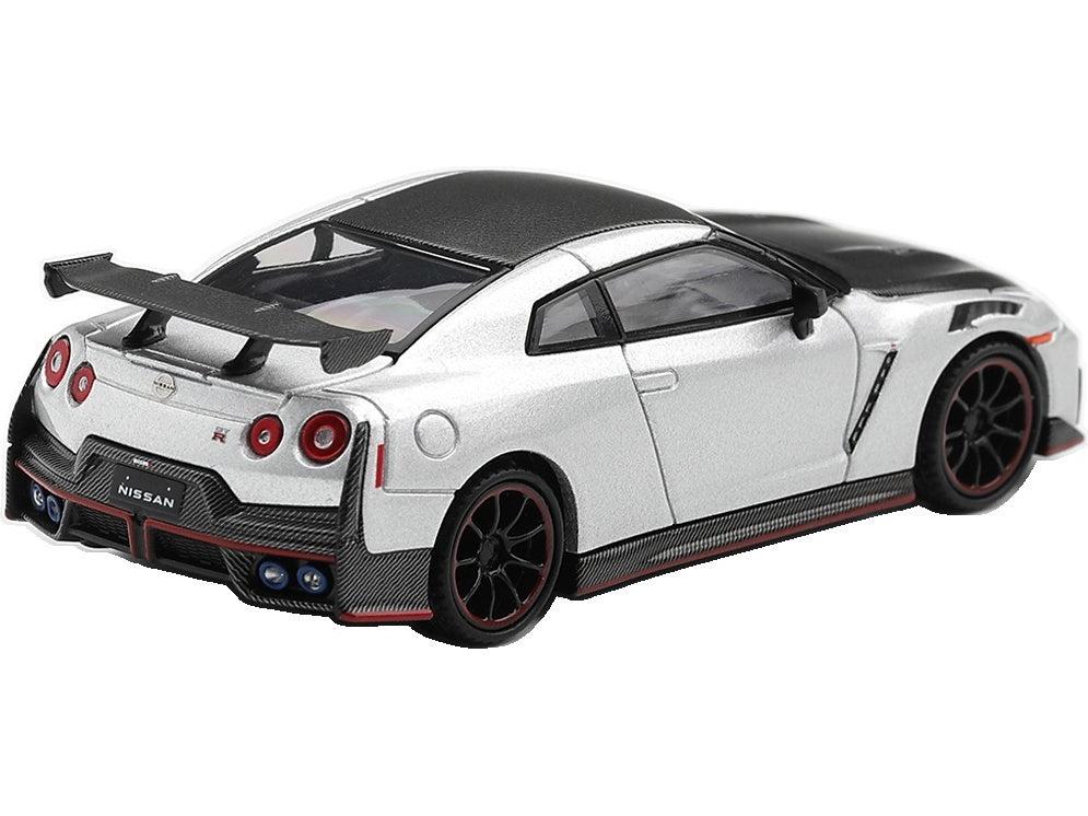 Nissan GT-R Nismo 2024 Silver (LHD) Blister Packaging 1:64 Scale Diecast Car – MINI GT-MINI GT-Diecast Model Centre