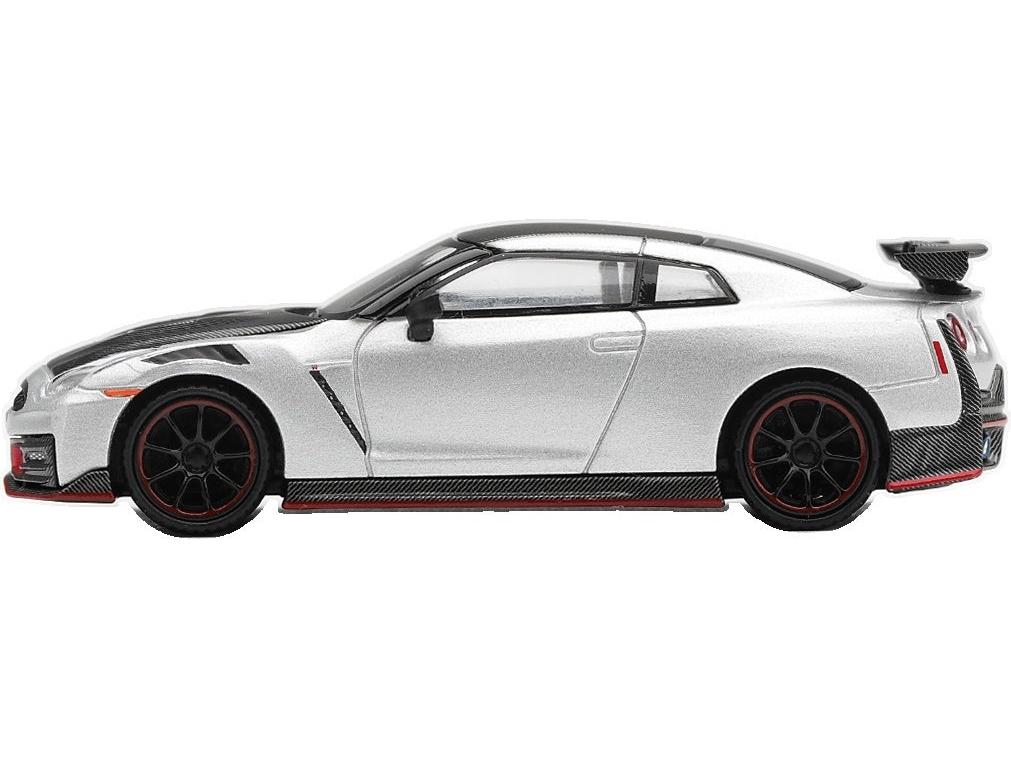 Nissan GT-R Nismo 2024 Silver (LHD) Blister Packaging 1:64 Scale Diecast Car – MINI GT-MINI GT-Diecast Model Centre