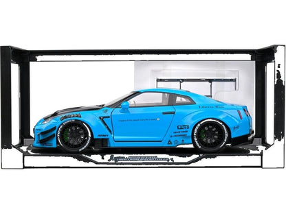 Nissan GT-R (R35) w/Liberty Walk Body Kit 2.0 Baby Blue 2024 1:18 Scale Diecast Model Car – Solido-Solido-Diecast Model Centre