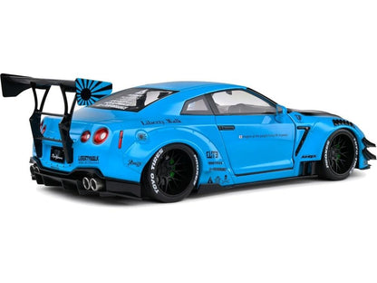 Nissan GT-R (R35) w/Liberty Walk Body Kit 2.0 Baby Blue 2024 1:18 Scale Diecast Model Car – Solido-Solido-Diecast Model Centre