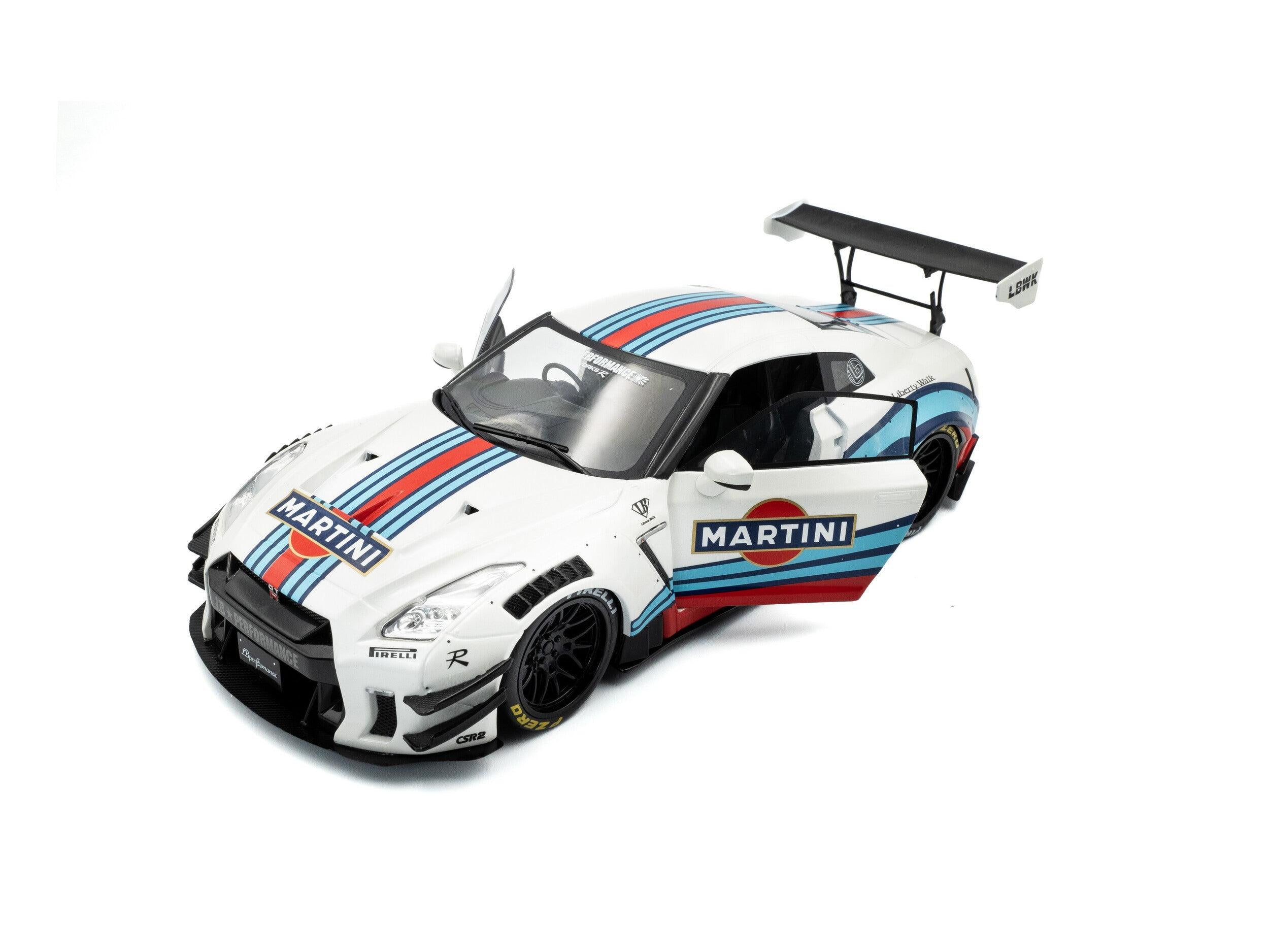 Nissan GT-R (R35) w/Liberty Walk Body Kit 2.0 M 2024 1:18 Scale Solido Diecast Model Car-Solido-Diecast Model Centre