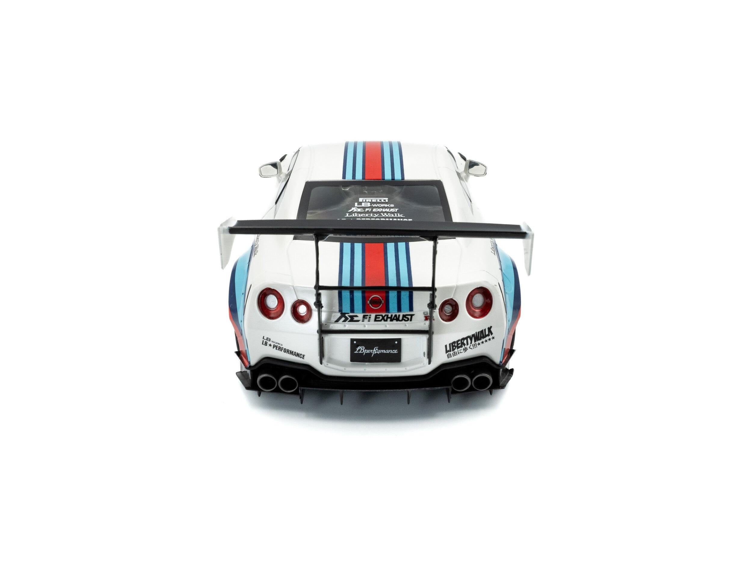 Nissan GT-R (R35) w/Liberty Walk Body Kit 2.0 M 2024 1:18 Scale Solido Diecast Model Car-Solido-Diecast Model Centre