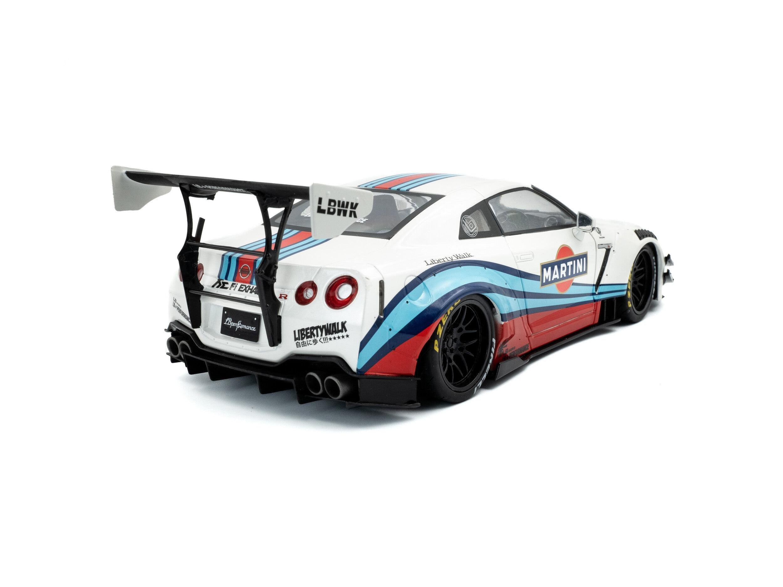 Nissan GT-R (R35) w/Liberty Walk Body Kit 2.0 M 2024 1:18 Scale Solido Diecast Model Car-Solido-Diecast Model Centre