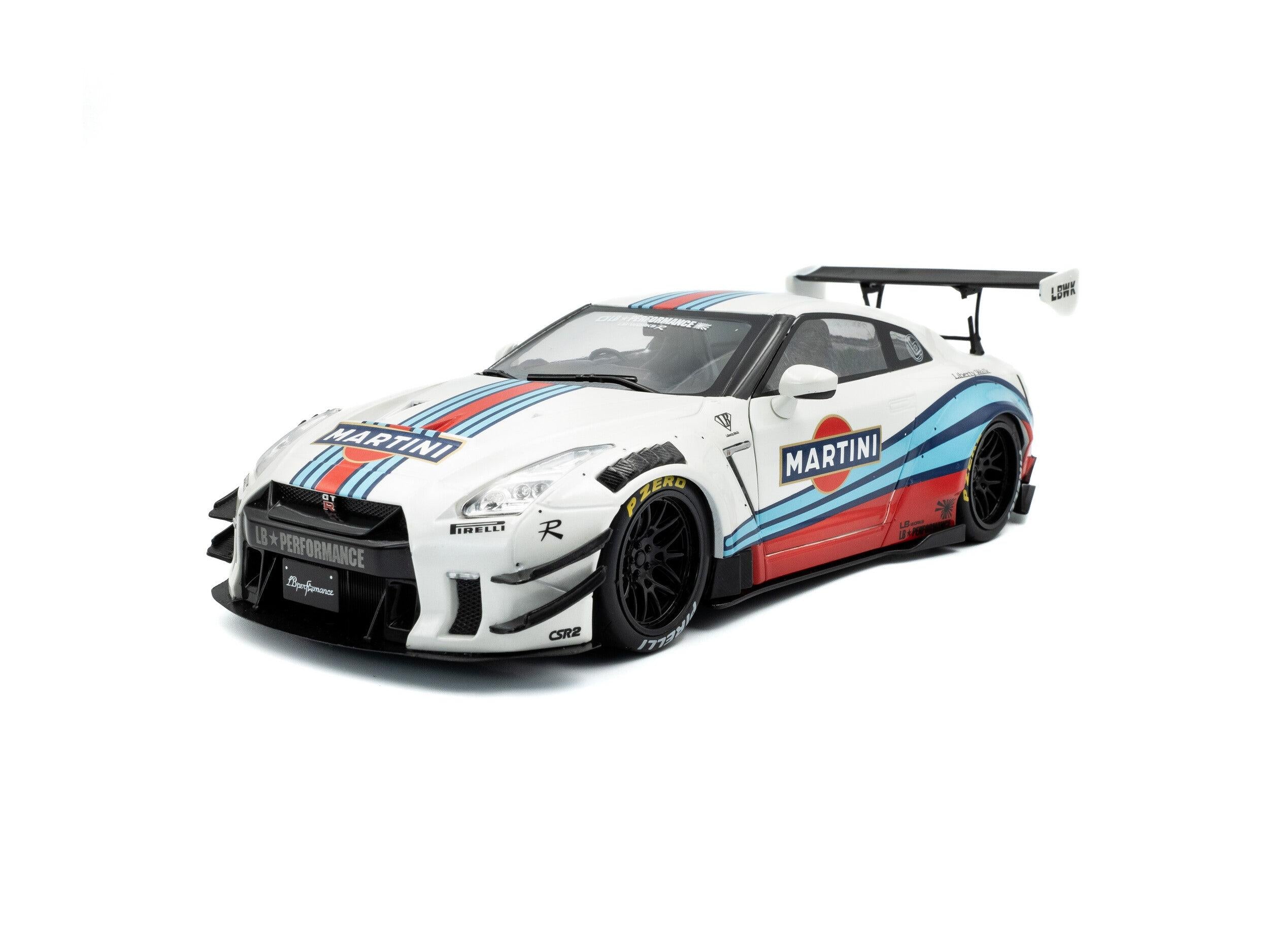 Nissan GT-R (R35) w/Liberty Walk Body Kit 2.0 M 2024 1:18 Scale Solido Diecast Model Car-Solido-Diecast Model Centre