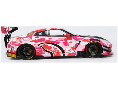 Nissan GT-R (R35) w/Liberty Walk Body Kit 2.0 Pink Camo 2025 1:18 Scale Solido Diecast Model Car-Solido-Diecast Model Centre
