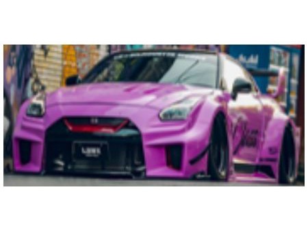 Nissan GTR35 LBWK Silhouette 2019 purple - 1:43 Scale Diecast Model Car-Solido-Diecast Model Centre