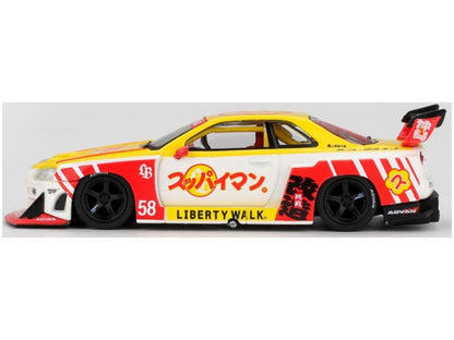 Nissan LB-ER34 Super Silhouette Skyline Suppaiman Okinawa (RHD) 1:64 Scale MINI GT Diecast Model Car-MINI GT-Diecast Model Centre
