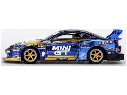 Nissan LB-Super Silhouette S15 Silvia #555 Mini GT Liberty Walk 2025 (RHD) Blister Packaging 1:64 Scale Diecast Model Car – MINI GT-MINI GT-Diecast Model Centre