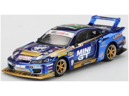 Nissan LB-Super Silhouette S15 Silvia #555 Mini GT Liberty Walk 2025 (RHD) Blister Packaging 1:64 Scale Diecast Model Car – MINI GT-MINI GT-Diecast Model Centre