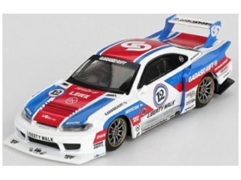 Nissan LB-Super Silhouette S15 Silvia Garasidrift X LBWK 2025 (RHD) 1:64 Scale MINI GT Diecast Model Car-MINI GT-Diecast Model Centre