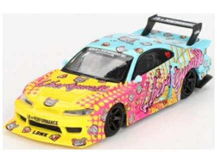 Nissan LB Super Silhouette S15 Silvia LB Kuma - 1:64 Scale-MINI GT-Diecast Model Centre