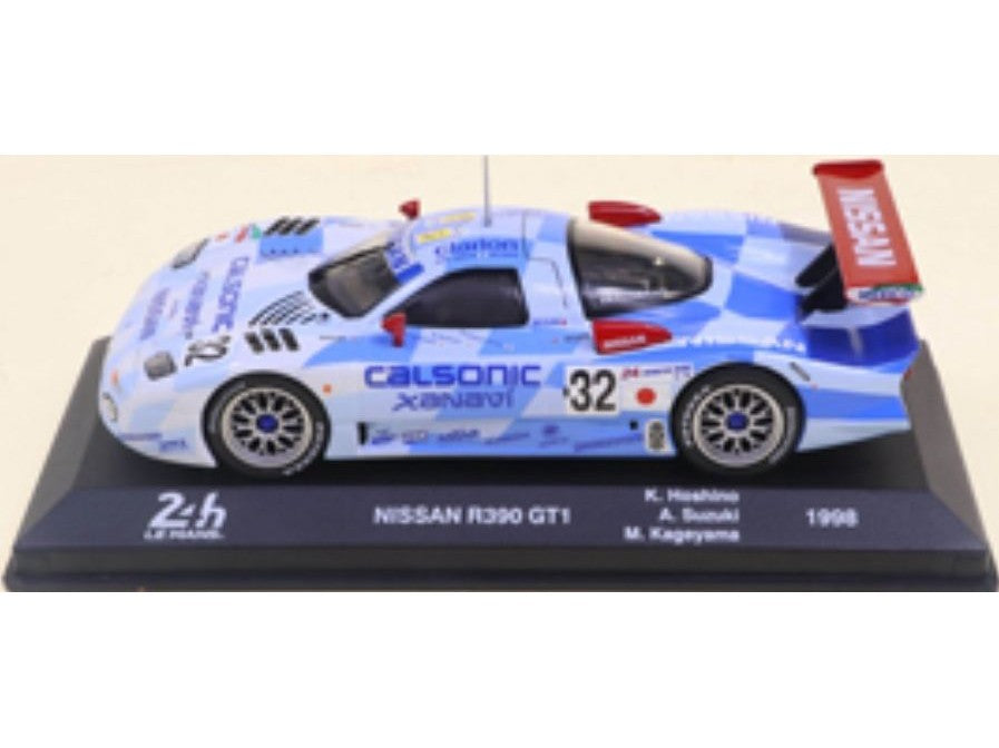 Nissan R390 GT1 #32 3rd Le Mans 24H 1998 Suzuki/Hoshino/Kageyama - 1:43 Scale Model Car-Unbranded-Diecast Model Centre