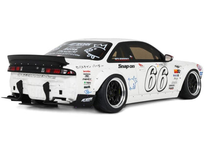 Nissan Silvia S14 Boss Rocket Bunny White 2024 1:18 Scale Resin Model Car – OttOmobile-OttOmobile-Diecast Model Centre