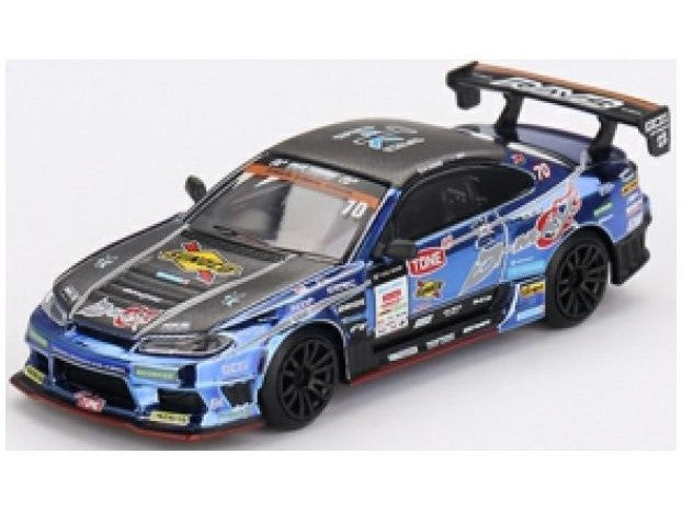 Nissan Silvia (S15) #70 D-MAX Racing D1 GP 2023 - 1:64 Scale Model Car-MINI GT-Diecast Model Centre