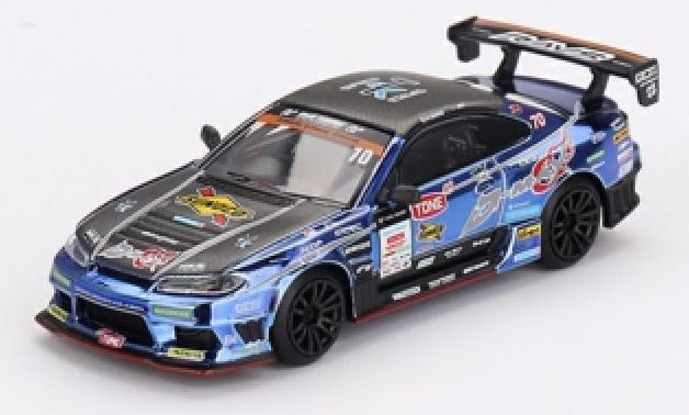 Nissan Silvia (S15) D-MAX #70 D-MAX Racing 2023 D1 GP (LHD) Japan Exclusive Blister 1:64 Scale MINI GT Diecast Model-MINI GT-Diecast Model Centre