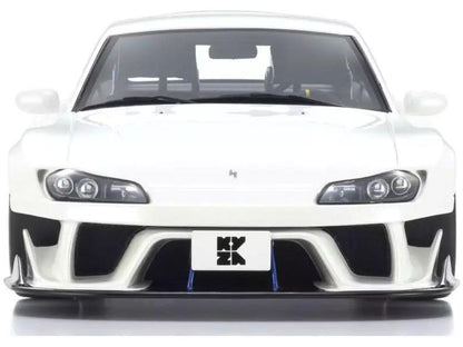 Nissan Silvia S15 Khyzyl Saleem White Samurai Collection 1:18 Scale Kyosho Resin Model Car-Kyosho-Diecast Model Centre