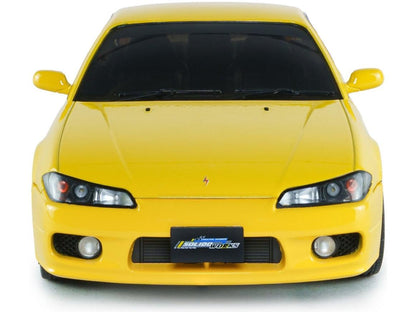 Nissan Silvia S15 SPEC-R Aero Lightning Yellow 1999 1:18 Scale Diecast Model Car – Solido-Solido-Diecast Model Centre