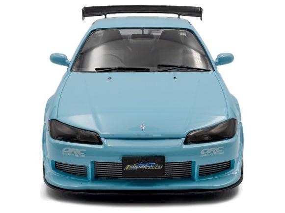 Nissan Silvia (S15) SPEC-R Aero Solido Works Baby Blue 1999 1:18 Scale Diecast Model Car – Solido-Solido-Diecast Model Centre
