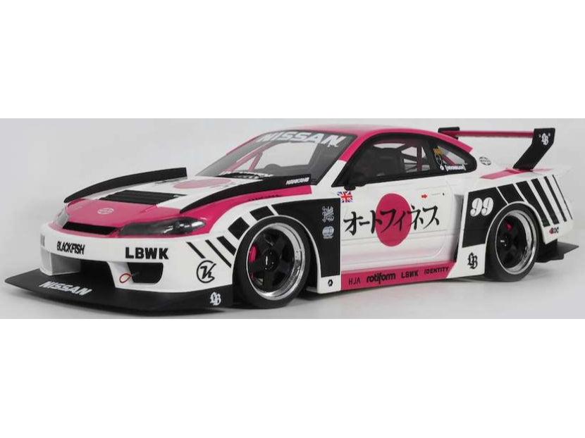 Nissan Silvia (S15) Super Silhouette By LB-Works Pink 2025 1:18 Scale Resin Car – GT Spirit-GT Spirit-Diecast Model Centre