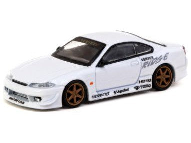 Nissan Silvia (S15) Vertex white - 1:64 Scale Diecast Model Car-Tarmac Works-Diecast Model Centre