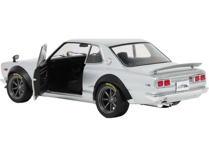 Nissan Skyline 2000 GT-R (KPGC10) Hakosuka Silver 1970 1:18 Scale Diecast Car – Solido-Solido-Diecast Model Centre