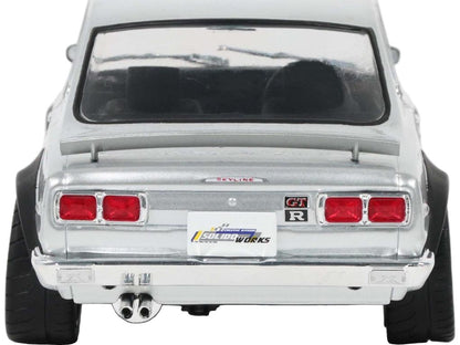 Nissan Skyline 2000 GT-R (KPGC10) Hakosuka Silver 1970 1:18 Scale Diecast Car – Solido-Solido-Diecast Model Centre