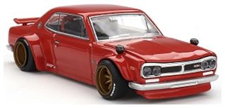 Nissan Skyline 2000GT-R (KPGC10) Kaido Street V1 1:64 Scale MINI GT Diecast Model-MINI GT-Diecast Model Centre