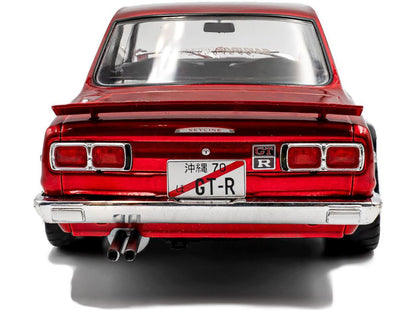 Nissan Skyline (C10) Hakosuka Solido Works Red Metallic 1970 1:18 Scale Solido Diecast Model Car-Solido-Diecast Model Centre
