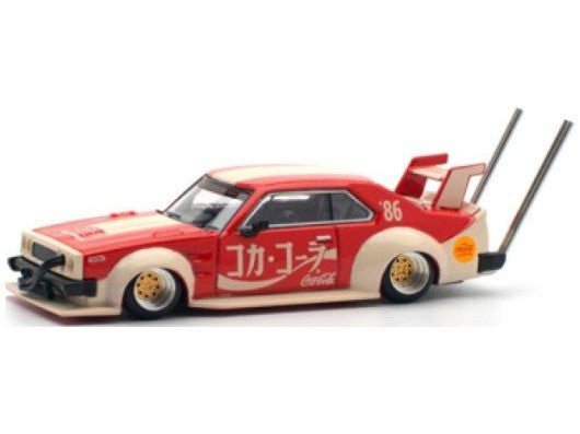 Nissan Skyline C210 Kaido Racer (Bosozoku Style) Coca Cola JP - 1:64 Scale Model Car-Pop Race-Diecast Model Centre