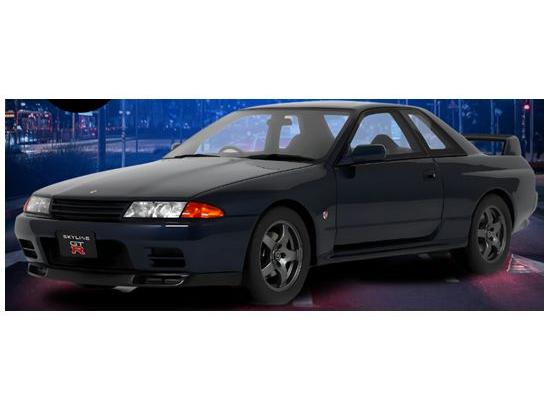 Nissan Skyline GT-R (BNR32) Dark Blue Pearl TH1 1993 1:18 Scale OttOmobile Resin Model Car-OttOmobile-Diecast Model Centre