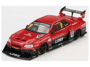 Nissan Skyline GT-R ER34 LB Super Silhouette - 1:64 Scale Model Car-MINI GT-Diecast Model Centre