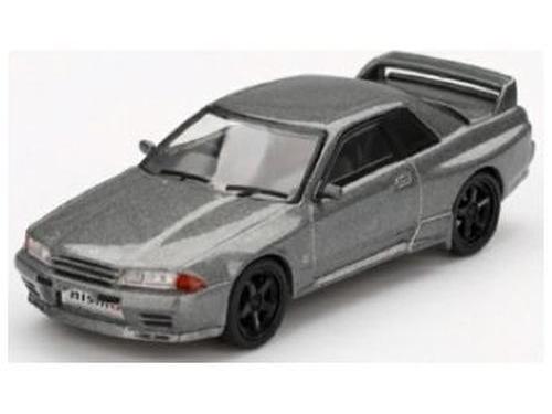 Nissan Skyline GT-R (NISMO BNR32 CRS Version) Dark Metal Grey (RHD) 1:64 Scale MINI GT Diecast Model Car-MINI GT-Diecast Model Centre