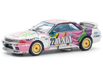 Nissan Skyline GT-R R32 #22 Axia Group A - 1:64 Scale Model Car-Pop Race-Diecast Model Centre