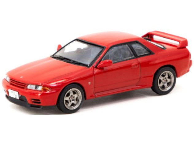 Nissan Skyline GT-R (R32) red - 1:64 Scale Model Car-Tarmac Works-Diecast Model Centre